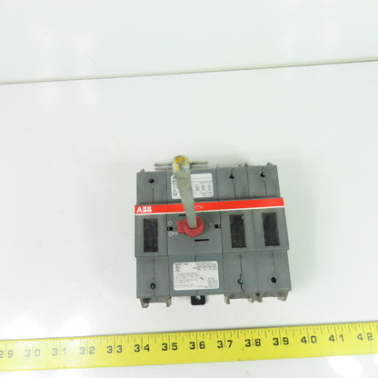 ABB OT160E3 100A 3-Pole Non-Fusible Disconnect Switch 600VAC