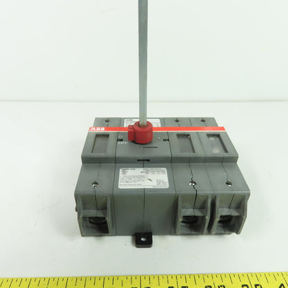 ABB OT160E3 100A 3-Pole Non-Fusible Disconnect Switch 600VAC