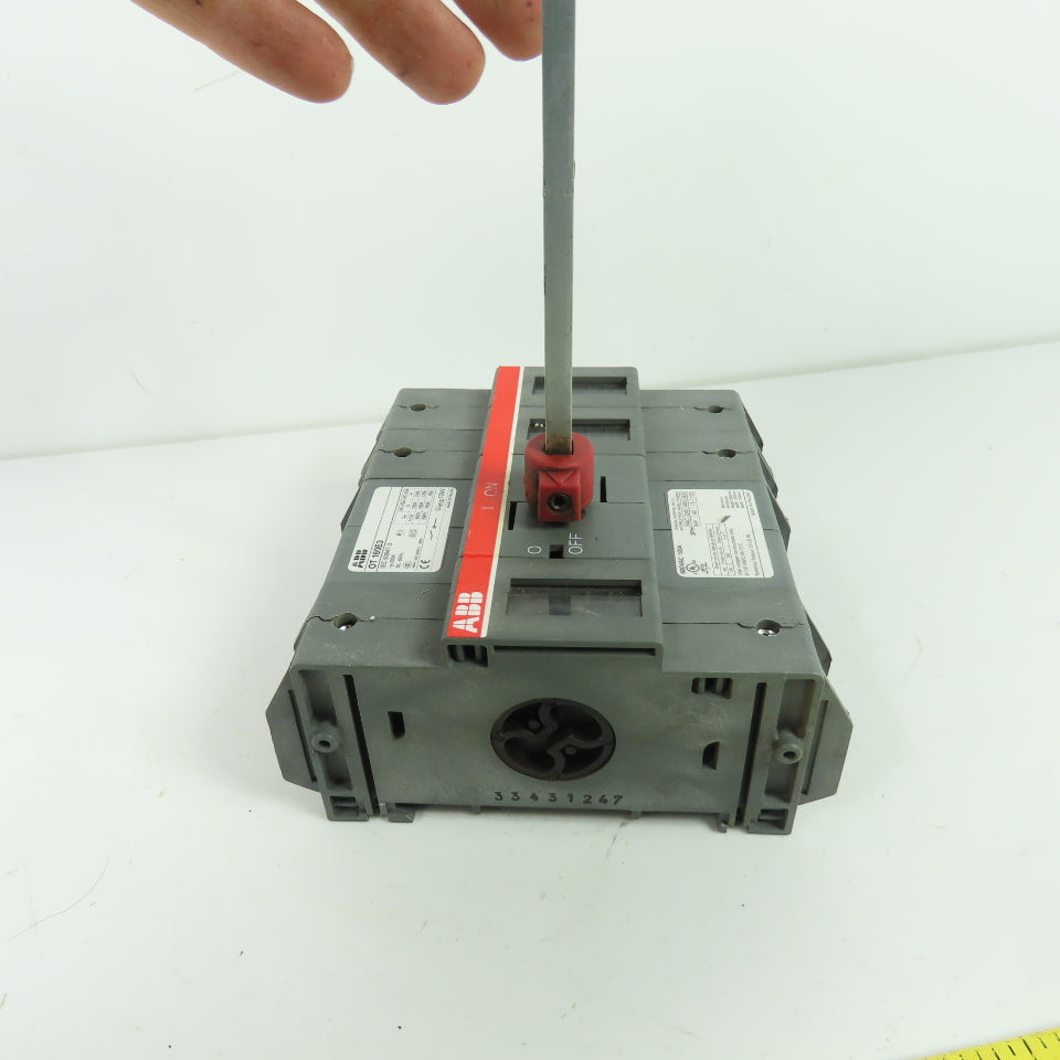 ABB OT160E3 100A 3-Pole Non-Fusible Disconnect Switch 600VAC