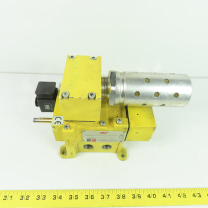Ross Controls DM2CNA4XA2X Solenoid Reset Valve 2-8 Bar 24VDC W/ Silencer