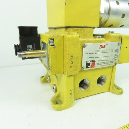 Ross Controls DM2CNA4XA2X Solenoid Reset Valve 2-8 Bar 24VDC W/ Silencer