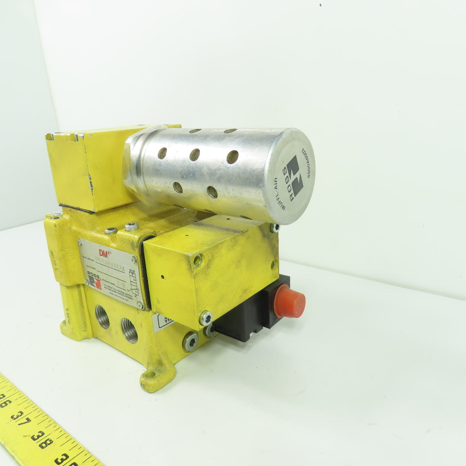 Ross Controls DM2CNA4XA2X Solenoid Reset Valve 2-8 Bar 24VDC W/ Silencer