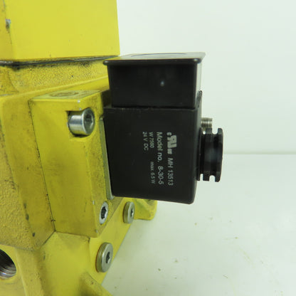 Ross Controls DM2CNA4XA2X Solenoid Reset Valve 2-8 Bar 24VDC W/ Silencer