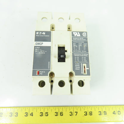 Eaton GMCP 60A 3-Pole Motor Circuit Protector 480V/600V