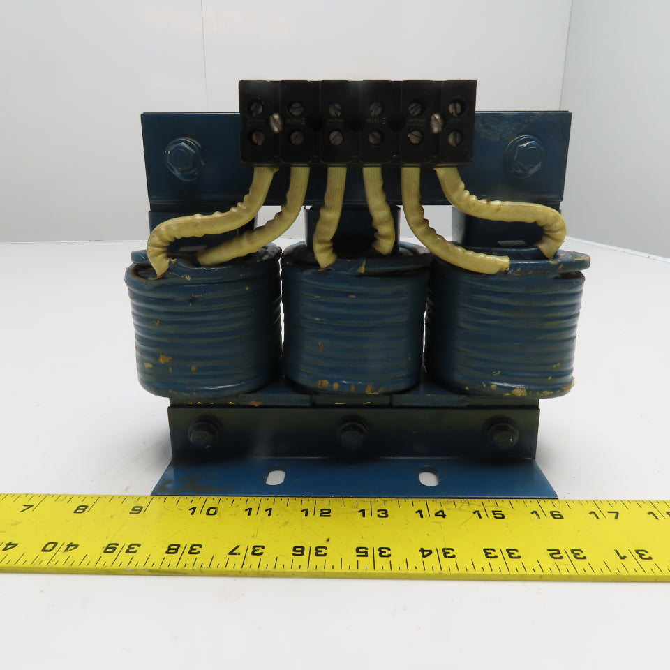 BALDOR LRAC05502 55A 0.500mH 3Ph AC Line Reactor 600V