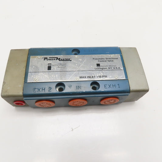 REXROTH PT64115-1616 PowerMaster Pneumatic Directional Control Valve 150 PSI