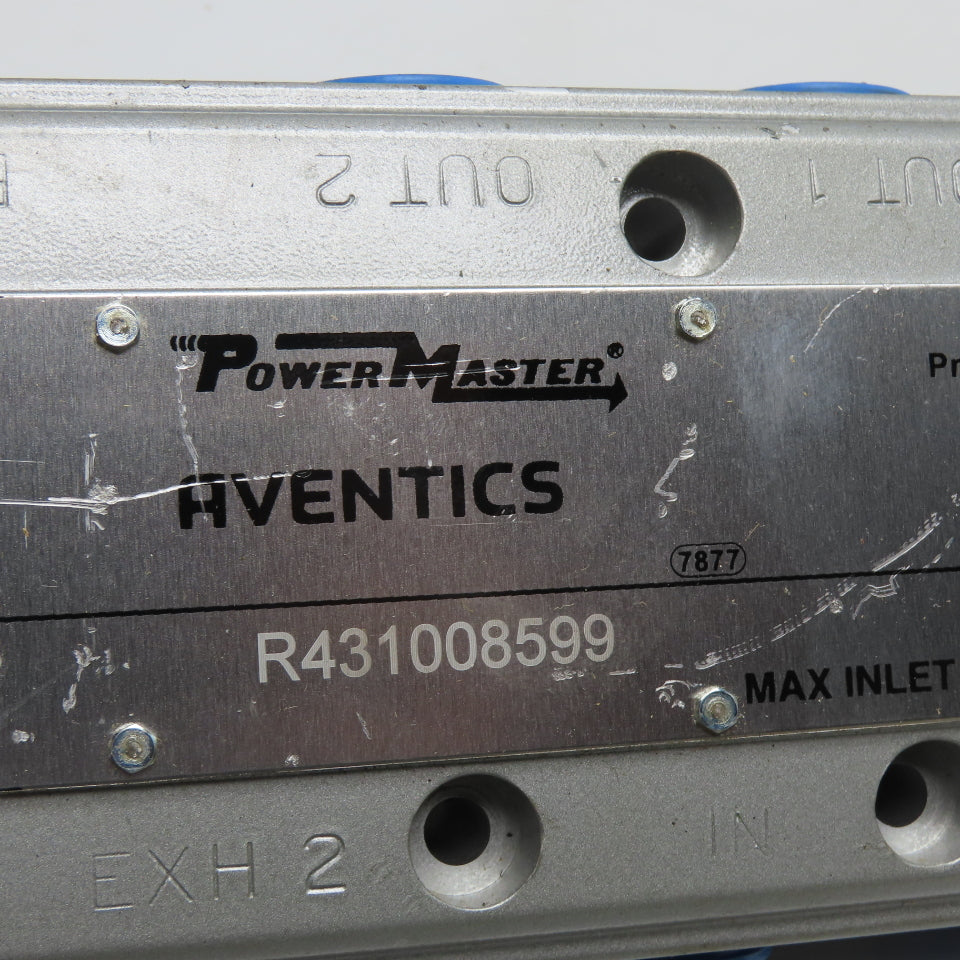 AVENTICS R431008599 PowerMaster Pneumatic Directional Control Valve 150 PSI