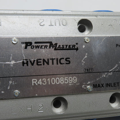 AVENTICS R431008599 PowerMaster Pneumatic Directional Control Valve 150 PSI