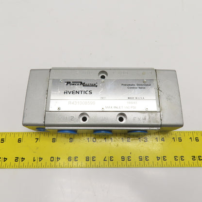 AVENTICS R431008599 PowerMaster Pneumatic Directional Control Valve 150 PSI