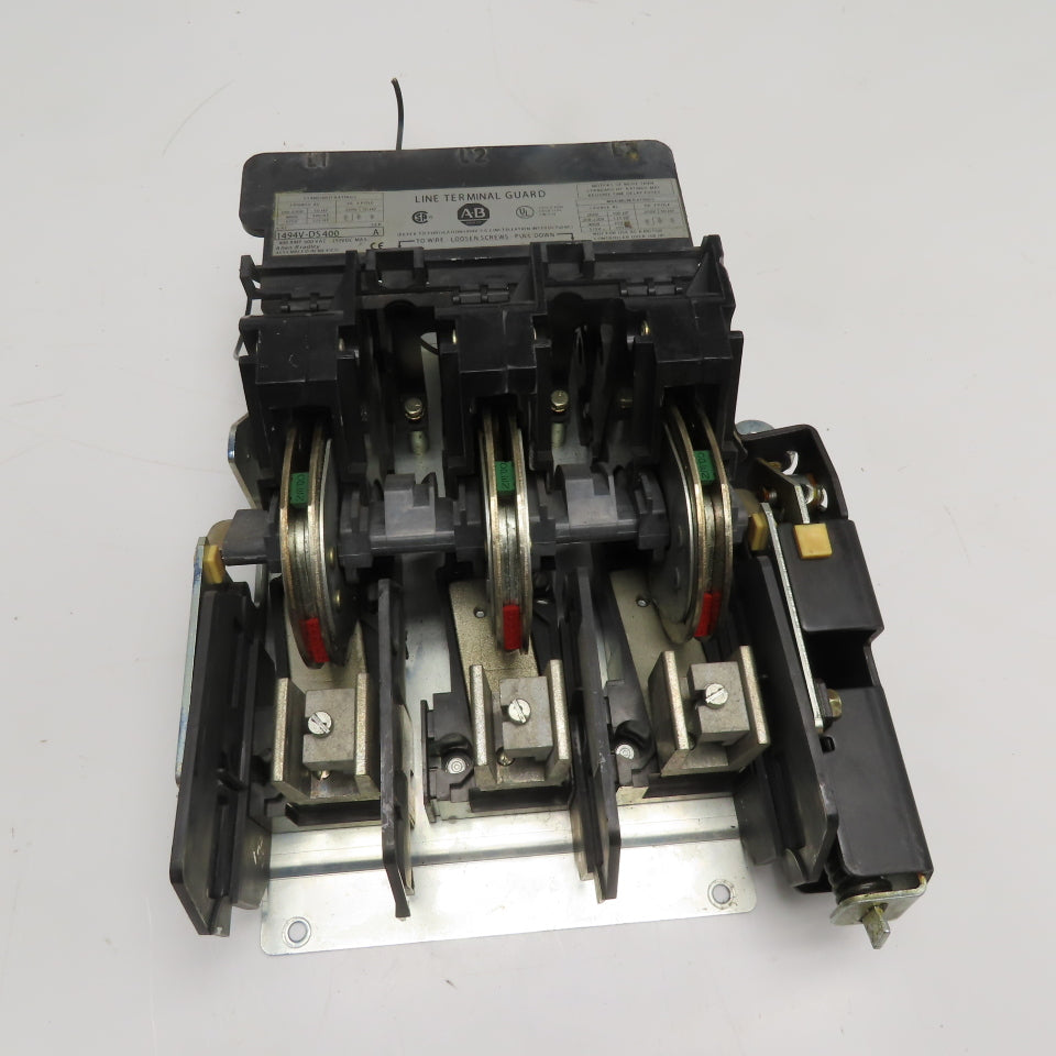 ALLEN-BRADLEY 1494V-DS400 400A 3-Pole Disconnect Switch 600VAC 250VDC