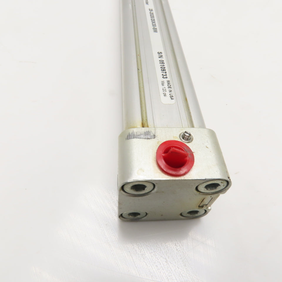 Hoerbiger 25-2020/20X30-BM 2020mm Stroke Rodless Pneumatic Cylinder 120 psi Max