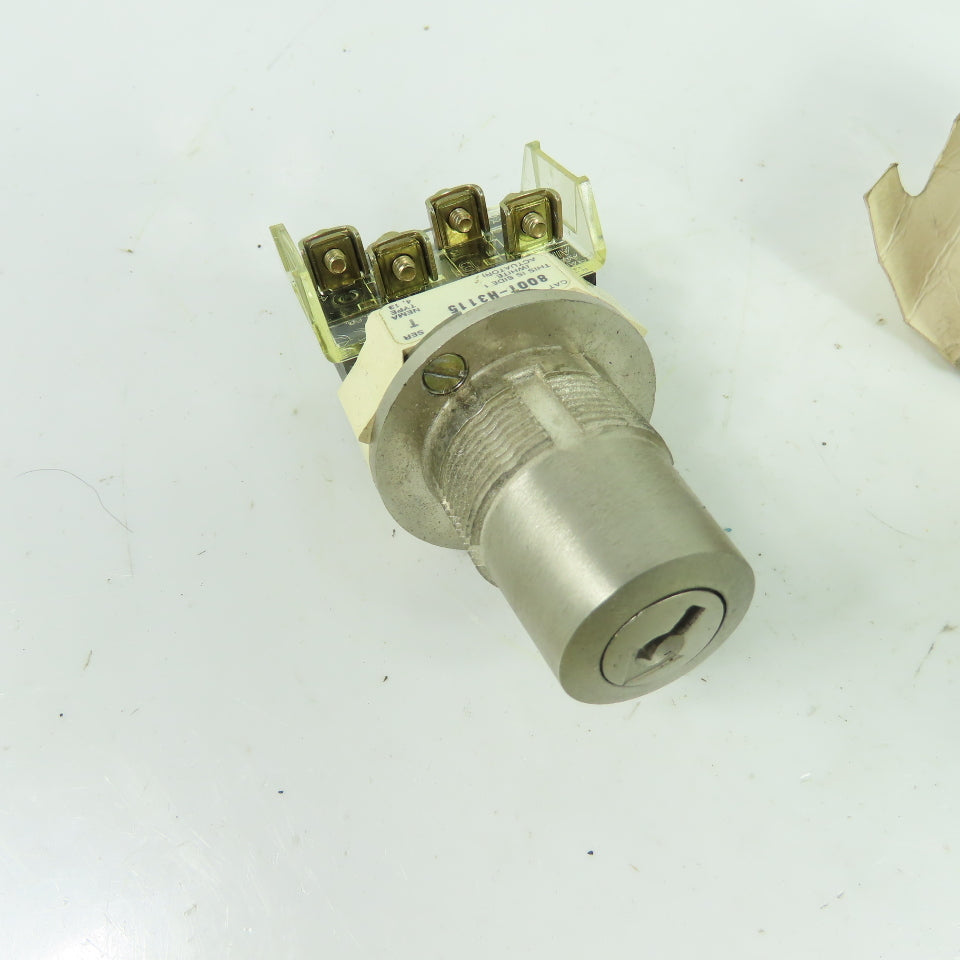 Allen-Bradley 800T-H3115 2-Position Key Operated Selector Switch Ser T NEW