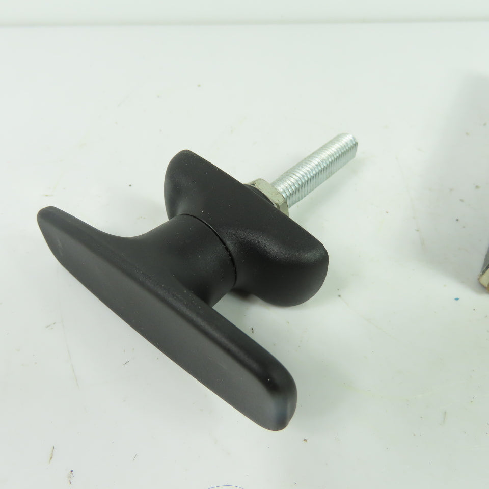 Southco 92-11-532 Cam Latch T-Handle Fixed Grip Latch Black Powder Coated
