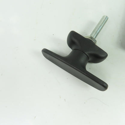 Southco 92-11-532 Cam Latch T-Handle Fixed Grip Latch Black Powder Coated