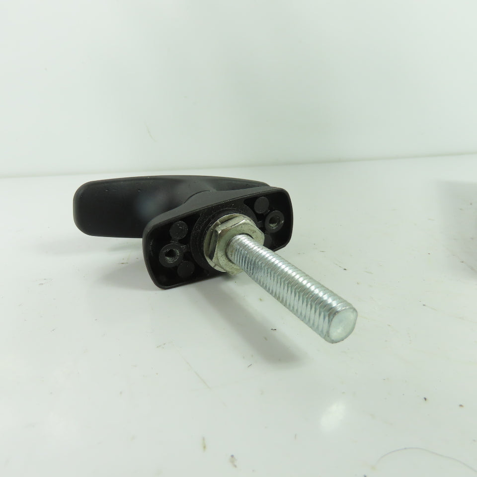 Southco 92-11-532 Cam Latch T-Handle Fixed Grip Latch Black Powder Coated