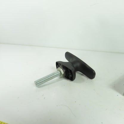 Southco 92-11-532 Cam Latch T-Handle Fixed Grip Latch Black Powder Coated