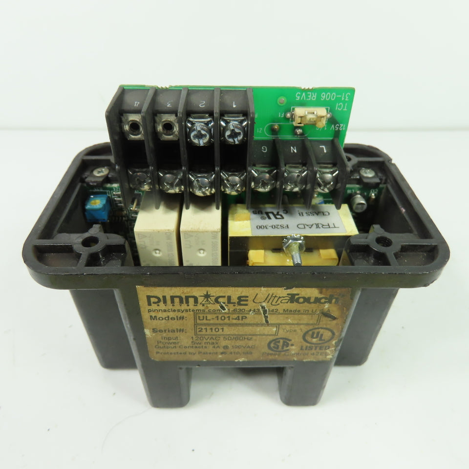 Pinnacle Systems UL-101-4P UltraTouch Palm Safety Switch Pushbutton 120VAC 4A