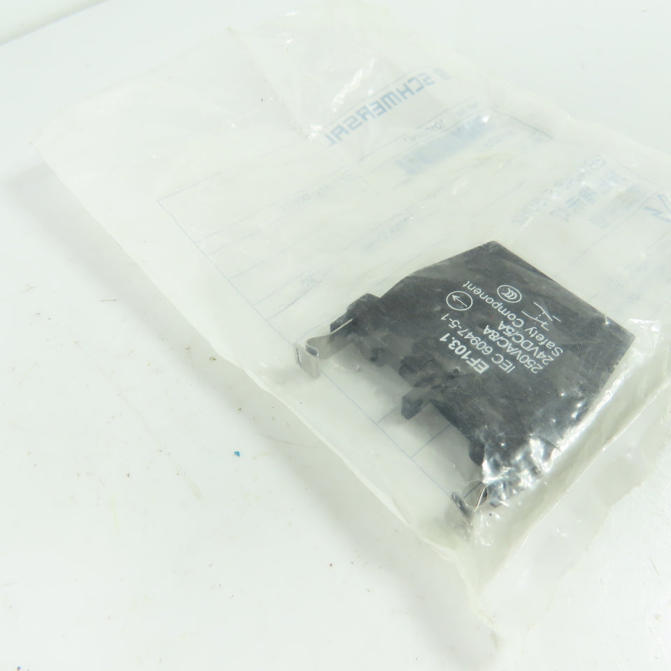 Schmersal 101006547 EF103.1 250VAC 8A / 24VDC 5A Safety Contact Block NEW