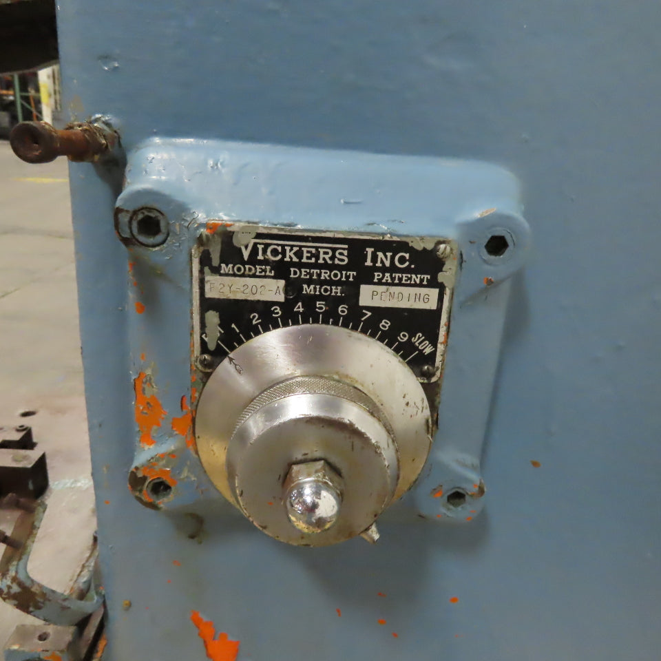 Colonial Broach VJI-2-12 Type S-1 Vertical Single Ram Broach 208-230/480V 3Ph