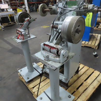 Hammond 2-RL Pedestal Buffer Polisher 3450 RPM 2Hp W/ 2 Back Stand Tensioners