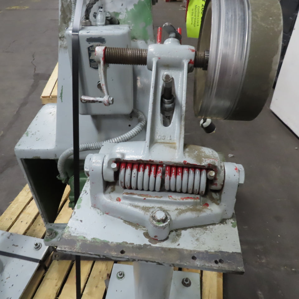 Hammond 2-RL Pedestal Buffer Polisher 3450 RPM 2Hp W/ 2 Back Stand Tensioners