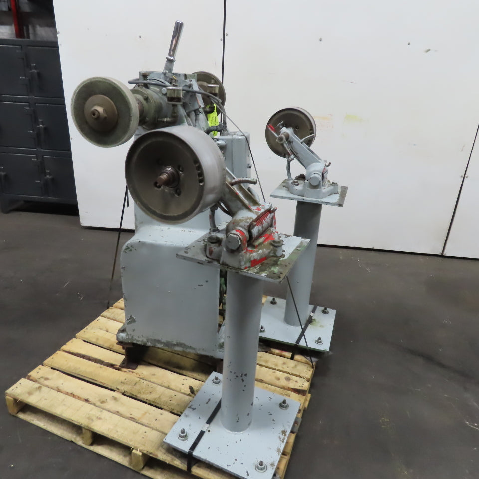 Hammond 2-RL Pedestal Buffer Polisher 3450 RPM 2Hp W/ 2 Back Stand Tensioners