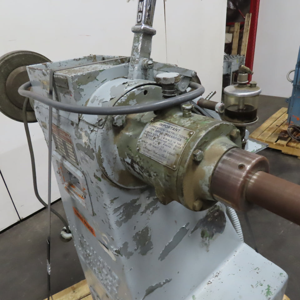 Hammond 2-RL Pedestal Buffer Polisher 3450 RPM 2Hp W/ 2 Back Stand Tensioners