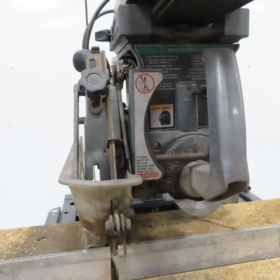 Craftsman 10" Radial Arm Saw 2.75Hp 110-208/220V 1Ph 90° Bevel