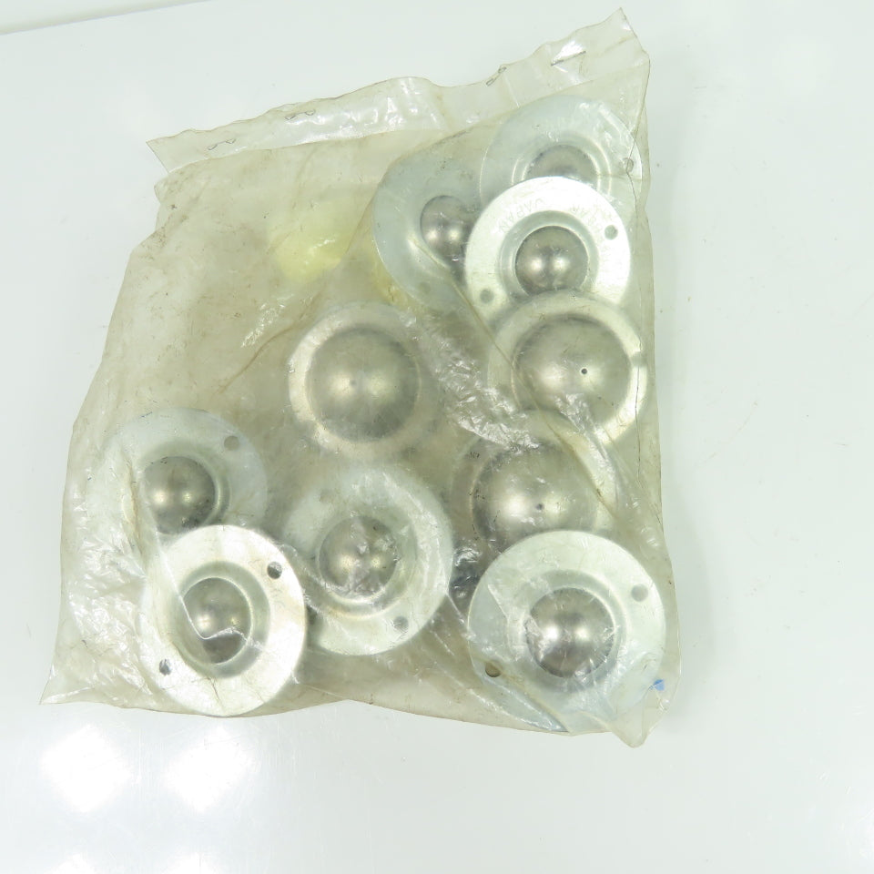 Misumi C-8L Ball Transfer Units Flange Mount Lot of 10