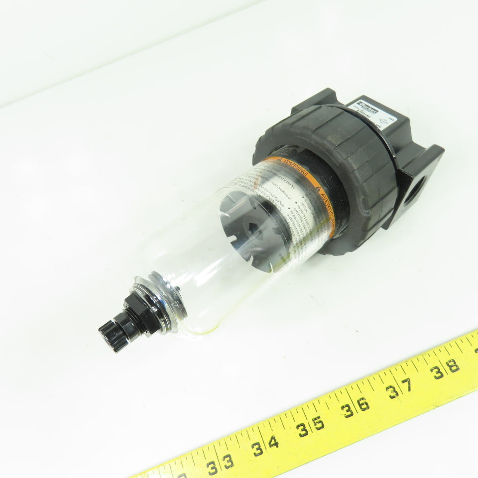 Parker 07F31AC 1/2" NPT Pneumatic Air Filter 150 PSI NEW