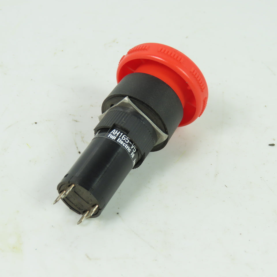 Fuji Electric FA AH165-V5 250V 5A Emergency Stop Push Button Switch NEW