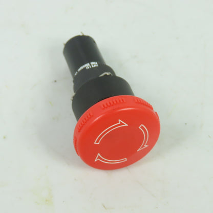 Fuji Electric FA AH165-V5 250V 5A Emergency Stop Push Button Switch NEW
