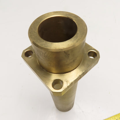 1-1/2" ID x 2-1/4" Ampco 18 Bronze Wear Flanged Guide Bushing 10-1/2" OAL