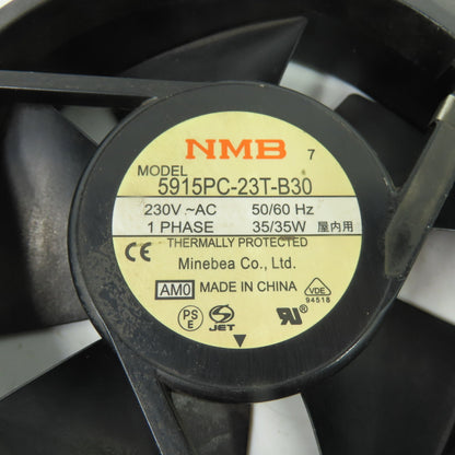NMB 5915PC-23T-B30 Axial Cooling Fan 230VAC 1Ph 35W 50/60Hz