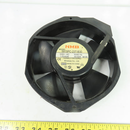 NMB 5915PC-23T-B30 Axial Cooling Fan 230VAC 1Ph 35W 50/60Hz