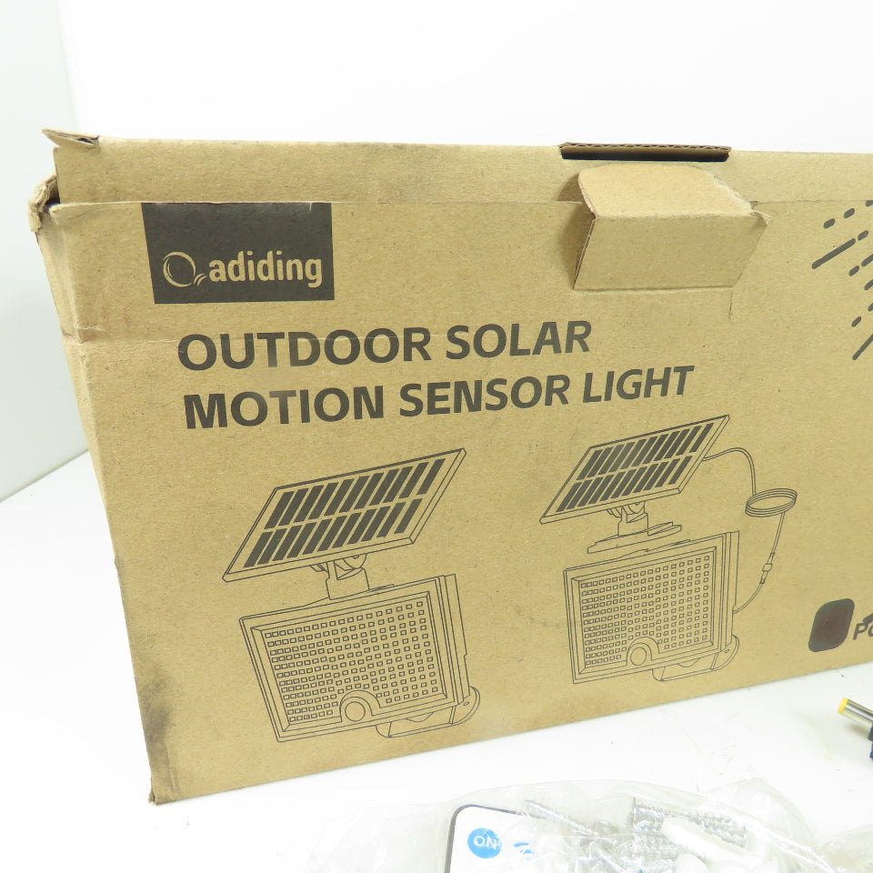 Adiding X003Z44C4T Outdoor Solar Motion Sensor Light 3-Pack with Remote