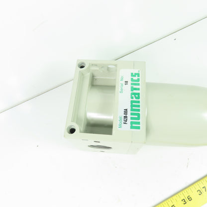 Numatics F42B-08A Particulate Pneumatic Air Filter 1" NPT Missing Bowl