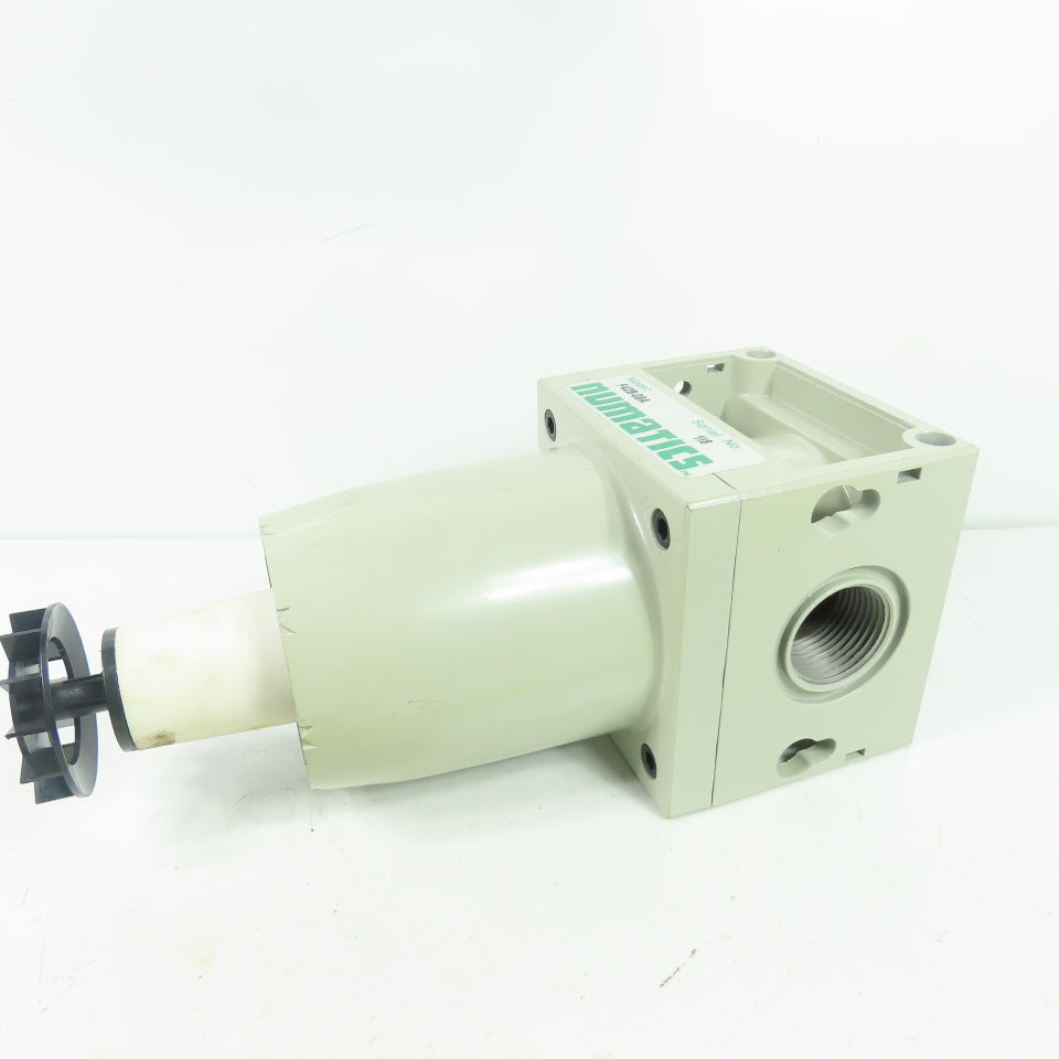 Numatics F42B-08A Particulate Pneumatic Air Filter 1" NPT Missing Bowl