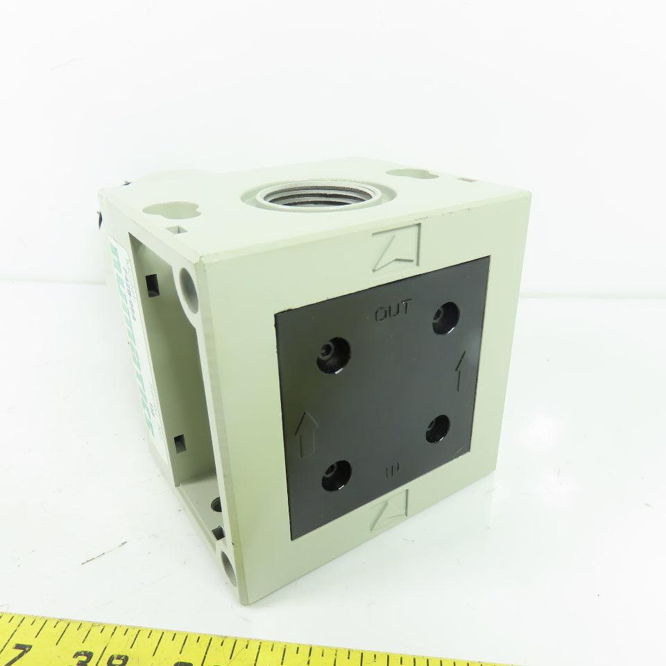 Numatics F42B-08A Particulate Pneumatic Air Filter 1" NPT Missing Bowl
