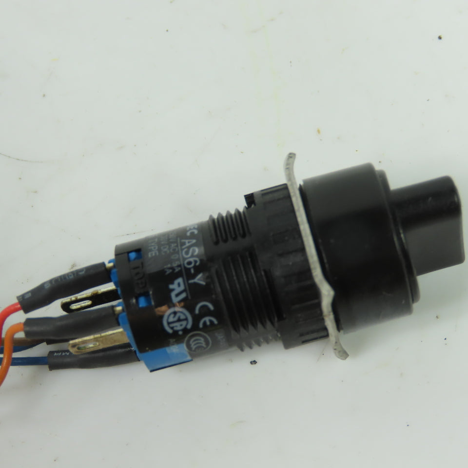 IDEC AS6-Y 250V 0.5A IP65 Selector Switch
