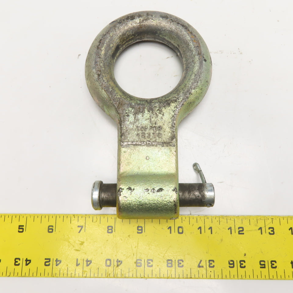 12330 Forged Steel Lunette Ring Tow Eye with Clevis Pin