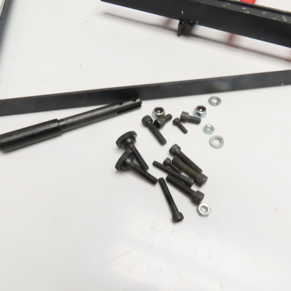 Knee Mill Vise Trolley Roller Assembly Support Bracket & Hardware