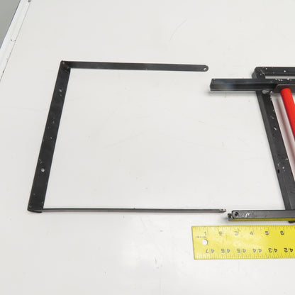 Knee Mill Vise Trolley Roller Assembly Support Bracket & Hardware