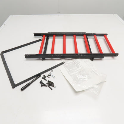 Knee Mill Vise Trolley Roller Assembly Support Bracket & Hardware