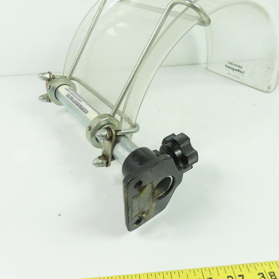 Flexbar 13060 Latheguard Lexan Safety Shield W/ Mounting Arm 6-1/4" Wide