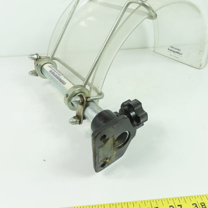 Flexbar 13060 Latheguard Lexan Safety Shield W/ Mounting Arm 6-1/4" Wide