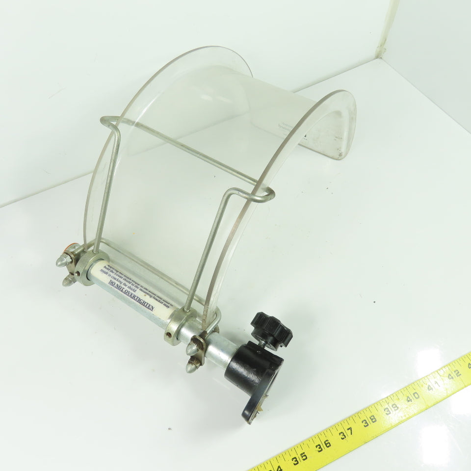 Flexbar 13060 Latheguard Lexan Safety Shield W/ Mounting Arm 6-1/4" Wide