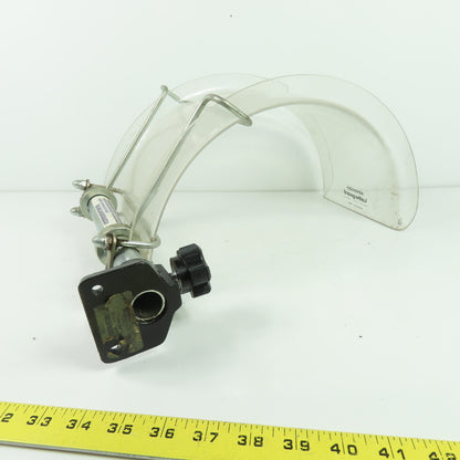 Flexbar 13060 Latheguard Lexan Safety Shield W/ Mounting Arm 6-1/4" Wide