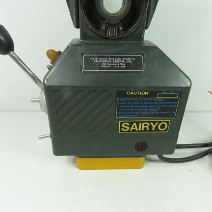 Lyman Pacific AL-250 Milling Machine Power Feed 110VAC 2.5A