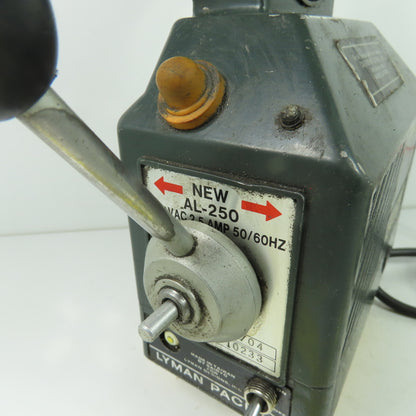 Lyman Pacific AL-250 Milling Machine Power Feed 110VAC 2.5A